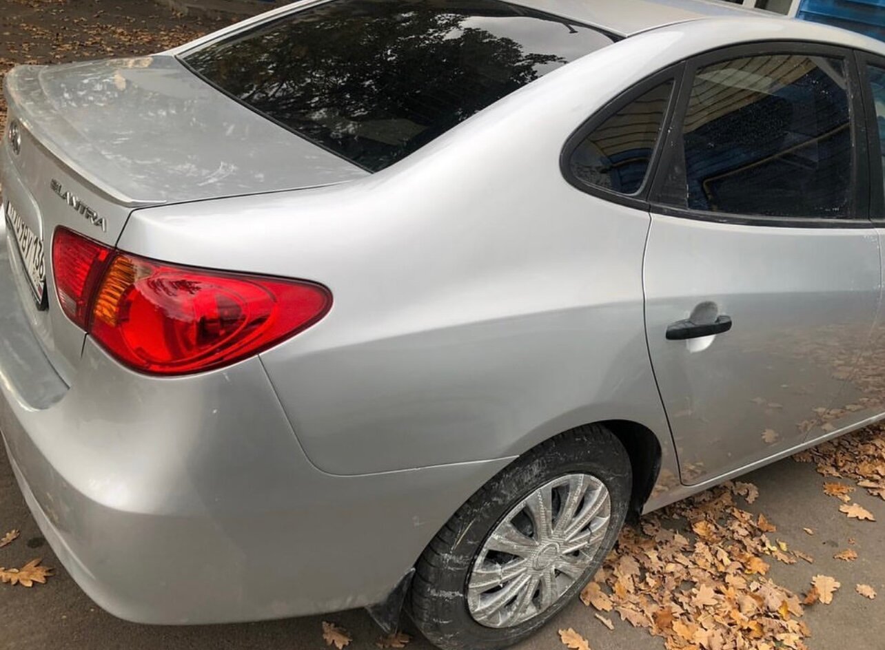 hyundai elantra, хендай аванте 2008, hyundai elantra серебристая 2007, автомобиль хендай, Hyundai Elantra IV (HD)