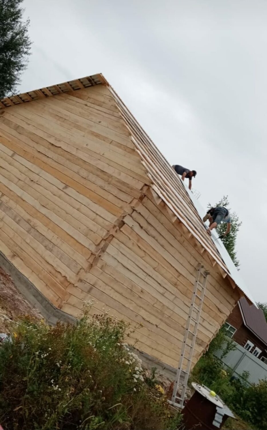 дом дачный, крыша, дом дача, крыша на пристройку к дому, деревянный дом