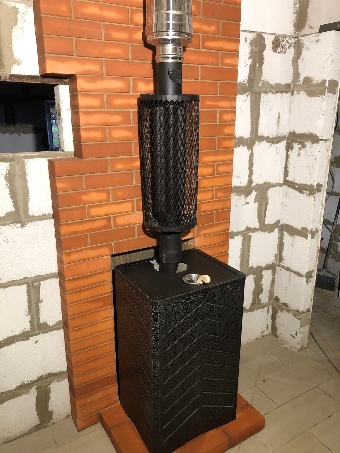 печи, банные печи, дровяная печь, печь с закрытой каменкой, банная печь с кирпичной трубой