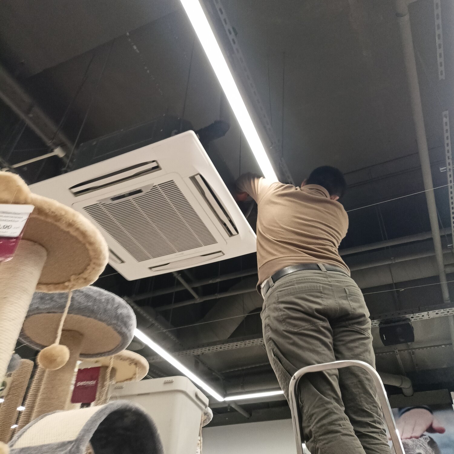 экран для кассетного кондиционера ballu смарт 950, rr71b2v3b / -30t внешний блок, монтаж кассетного кондиционера, кондиционер, потолочный кондиционер