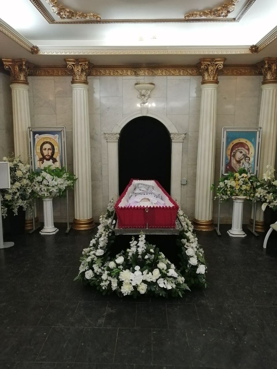 митинский крематорий ритуальный зал, крематорий зал прощаний, в гробу, отпевание в церкви, зал прощаний