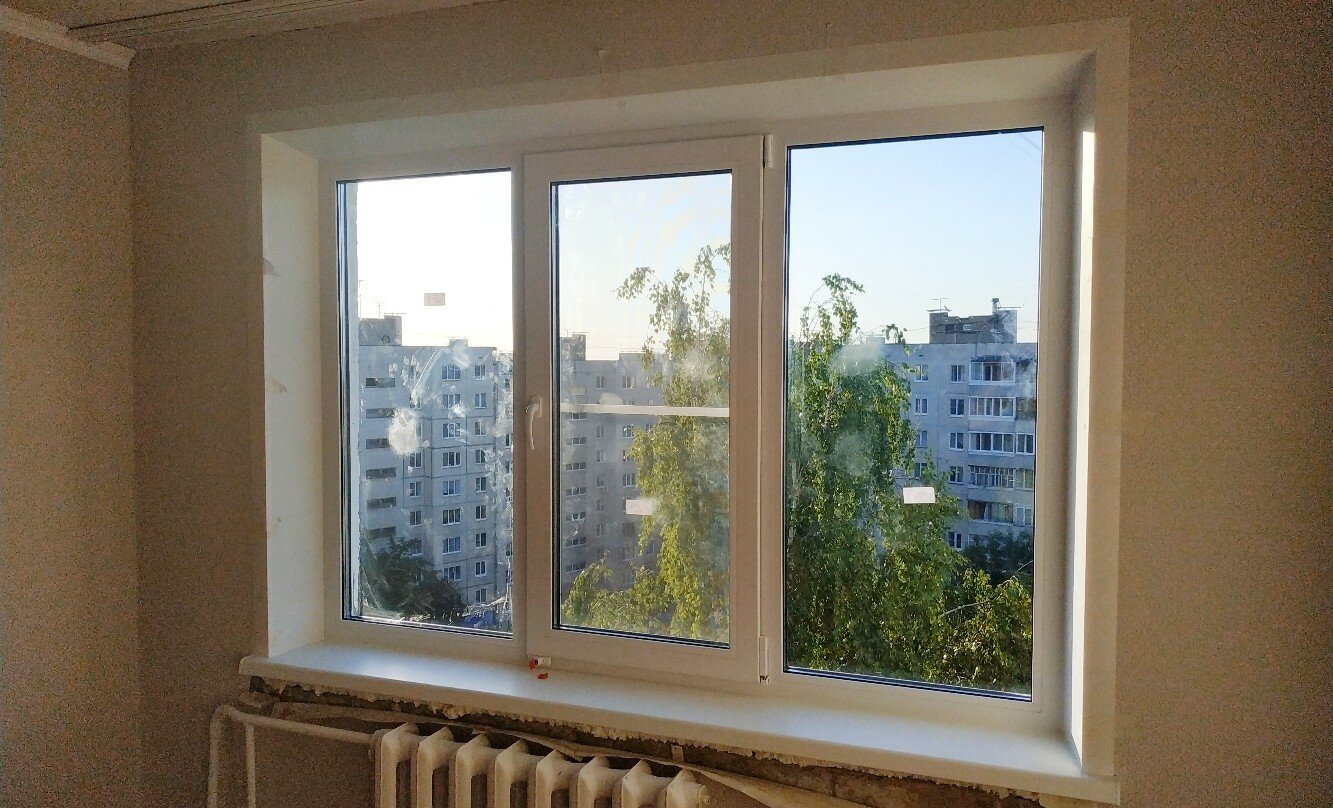 пластиковое окно, окна, окно 1700х1400, пластиковые окна в лангепасе, окна пластиковые 1400х1400