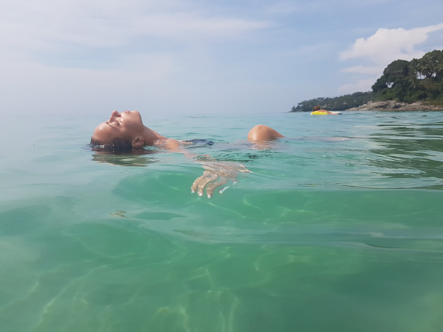 море, пляж, женщина моря, адриатическое море, океан