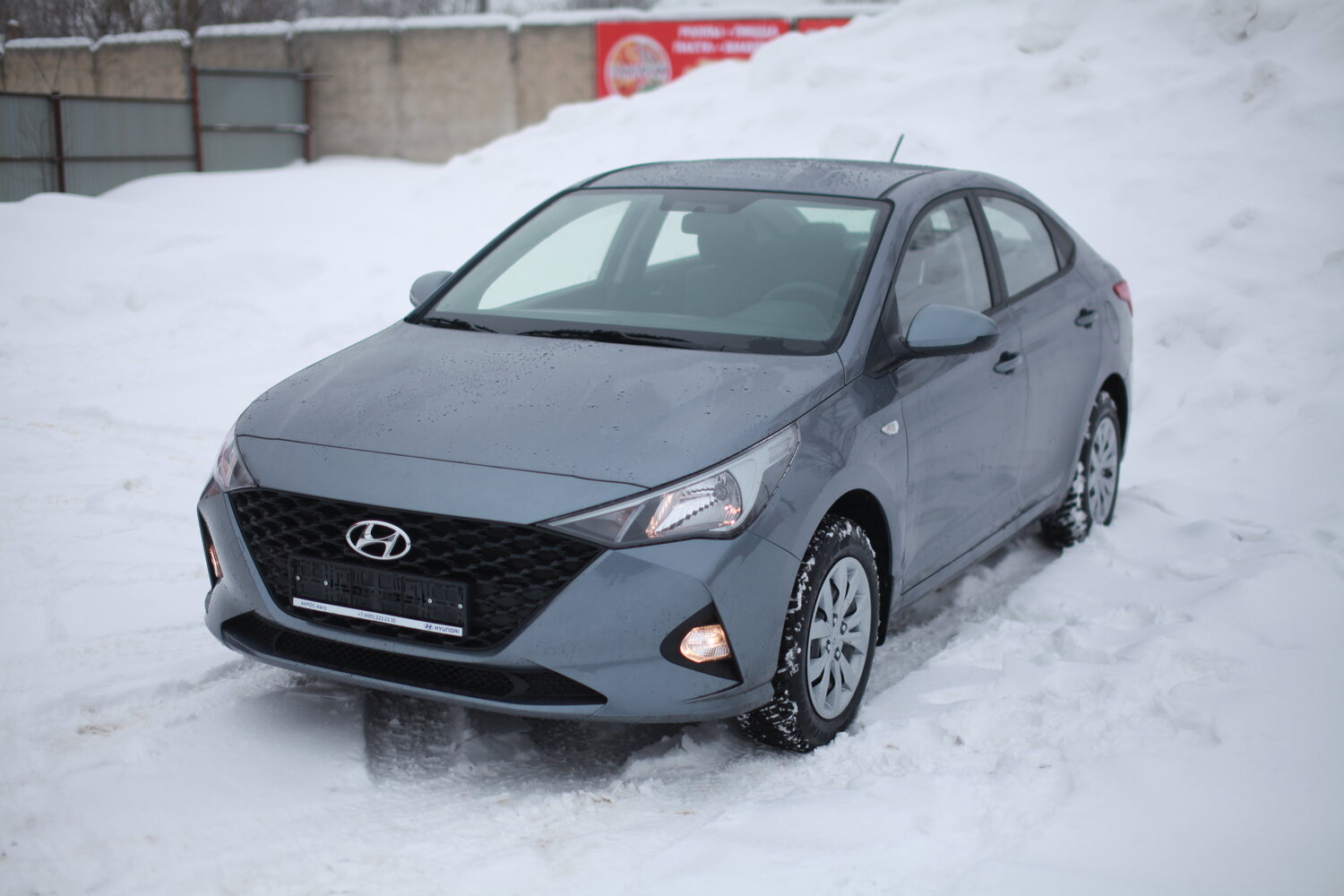 hyundai solaris, солярис, автомобиль, солярис 2 рестайлинг, серебряный хендай солярис 2021