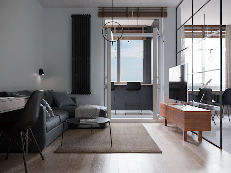 дизайн интерьера, квартира, интерьер, дизайн квартир, контемпорари стиль в интерьере окно