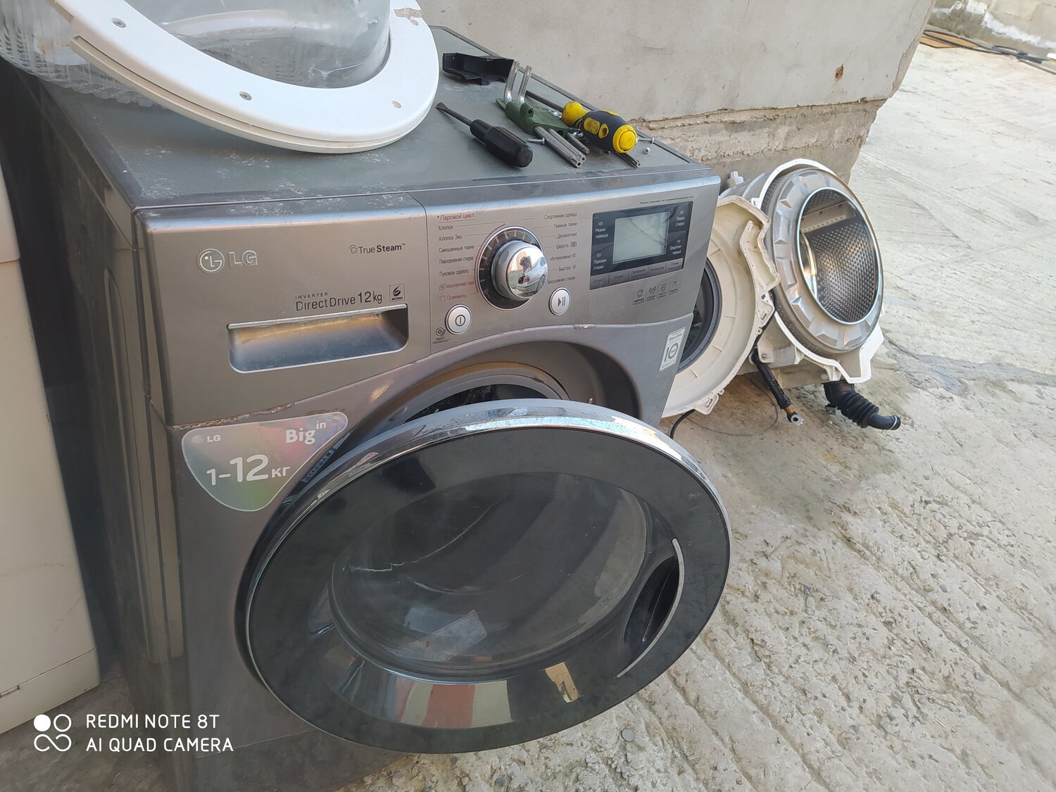 бытовая техника, стиральная машина lg 12 кг, стиральная машина, техника, стиральная машина с сушкой lg f1k2ch2t