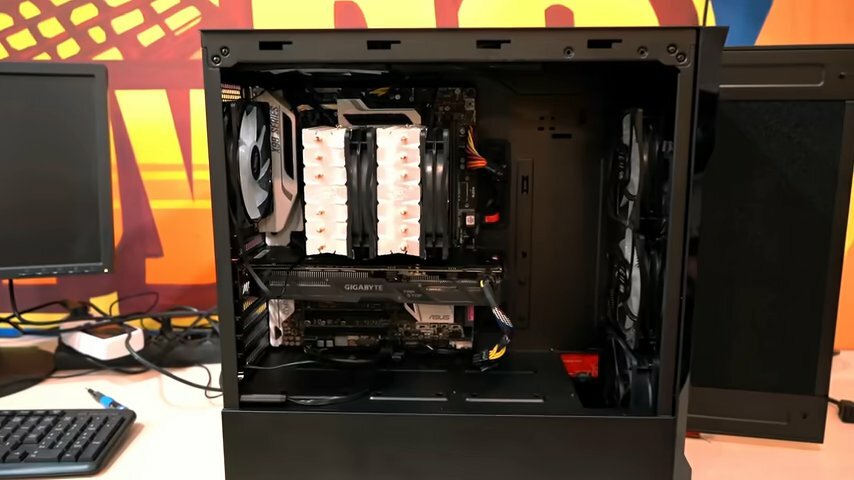 nzxt h500 watercooling, домашний пк, nzxt 510 elite noctua d15, компьютерный корпус vinga titan black, корпус nzxt h700
