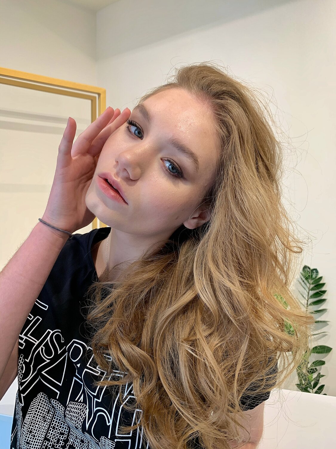 девушка, человек, макияж, волосы, girl