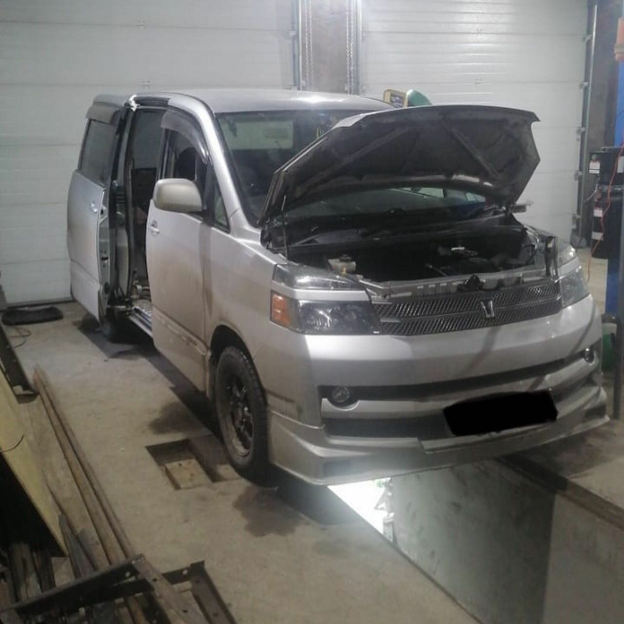 тойота альфард гибрид, авто, автомобиль, тойота альфард 2003, Toyota Voxy