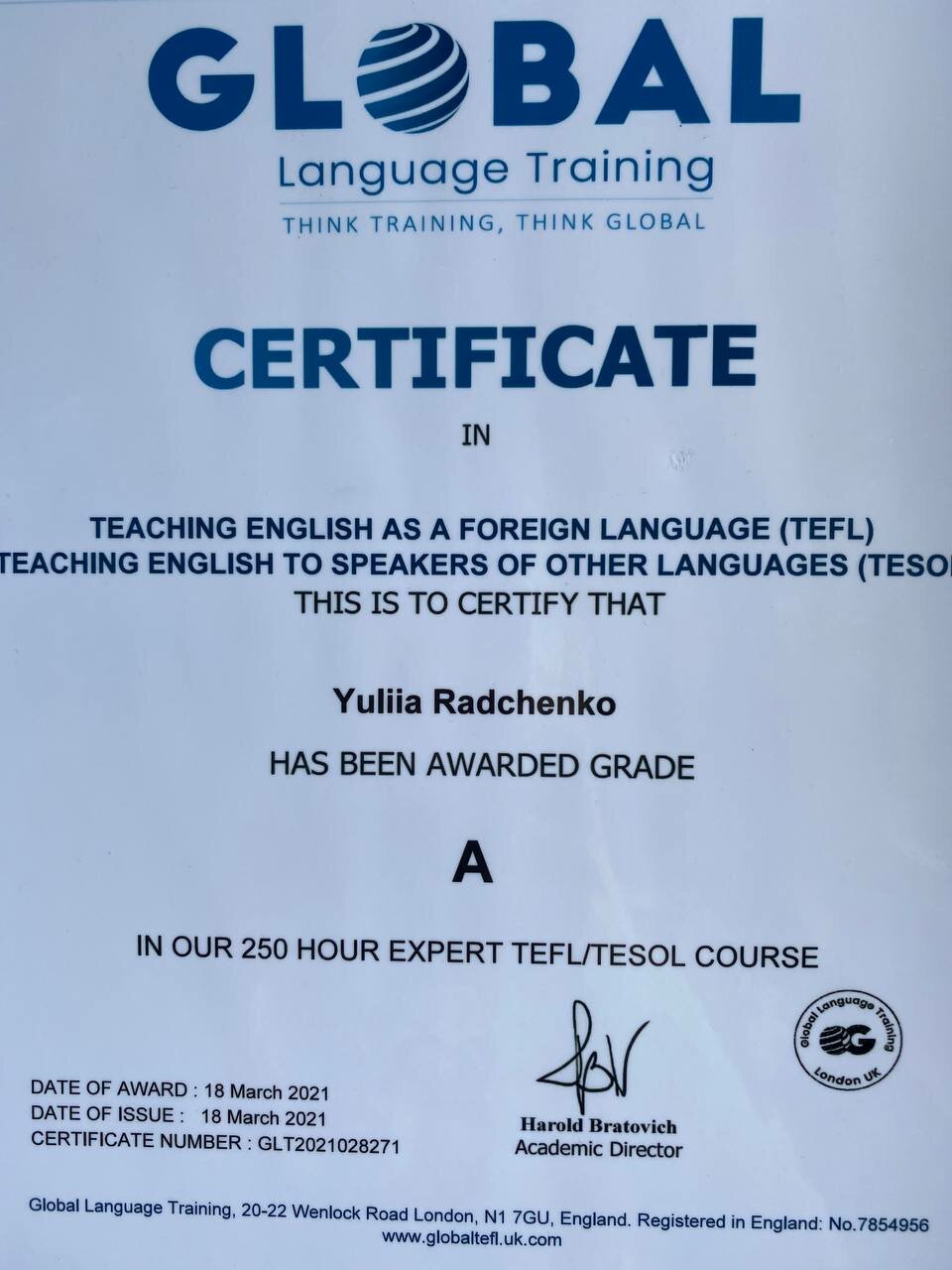 certificate, международный сертификат iso 9001, сертификат, сертификат tefl tesol, global language training tefl certificate