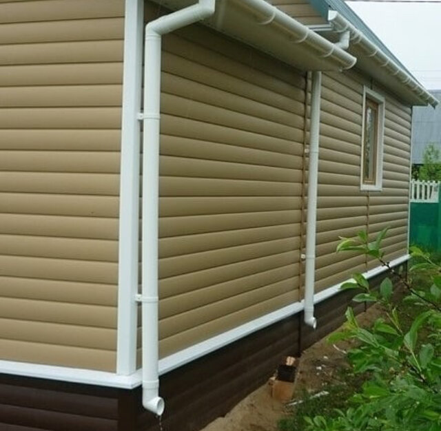 металлосайдинг хаус блок хаус альта профиль, сайдинг docke lux блок хаус, сайдинг блок хаус каштан альта-профиль, смонтированный сайдинг блок хаус, сайдинг тимберблок ю-пласт ясень золотистый 3,4х0,23м