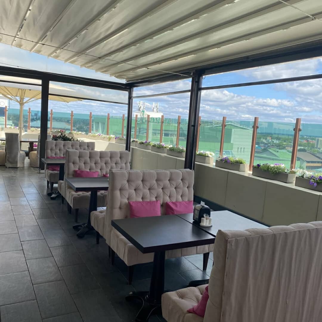 ресторан 7 небо в останкино, teras cafe, ресторан, веранда, седьмое небо