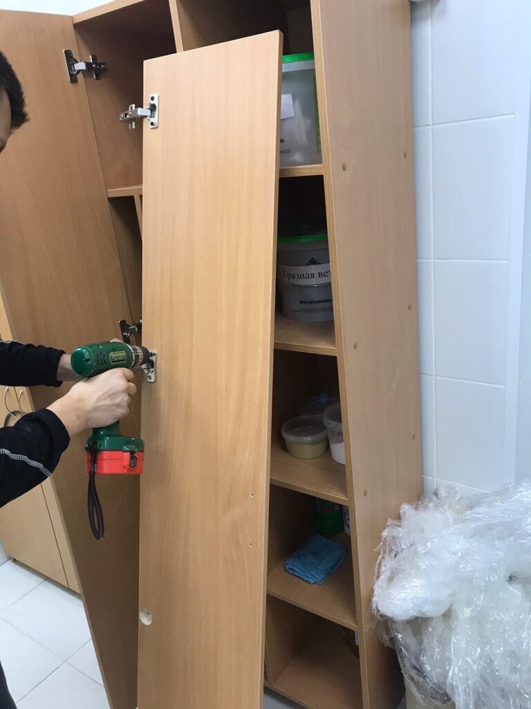 шкаф из мебельного щита, сборка шкафа, сборка мебели, шкаф, шкаф для вещей