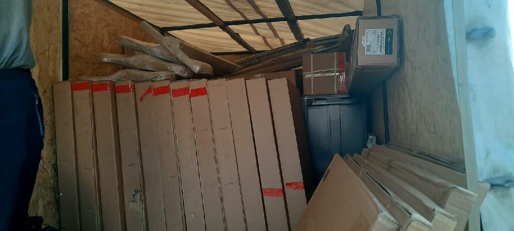 упаковка, погрузка, обшивка деревянных стен гипсокартоном, склад, storage