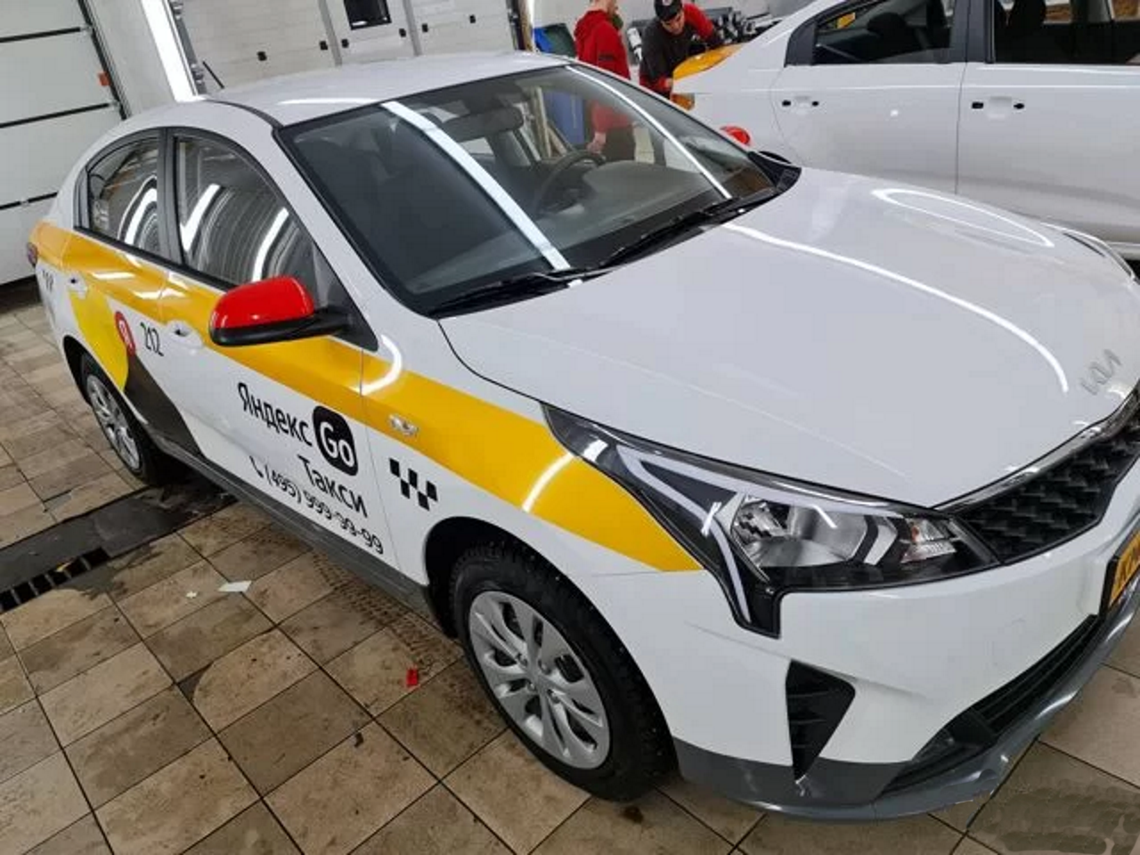 такси, аренда авто под такси, kia rio iv рестайлинг, такси в москве, авто