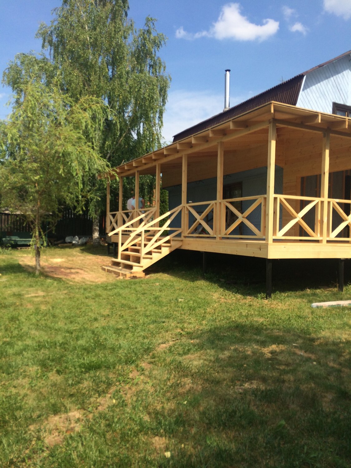 Строительство пристройки к дому