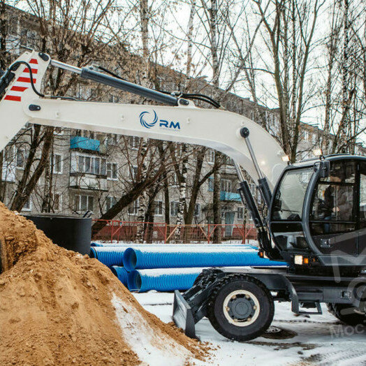 экскаватор terex, экскаватор терекс, спецтехника экскаватор, колесный экскаватор, rm-terex ек-14