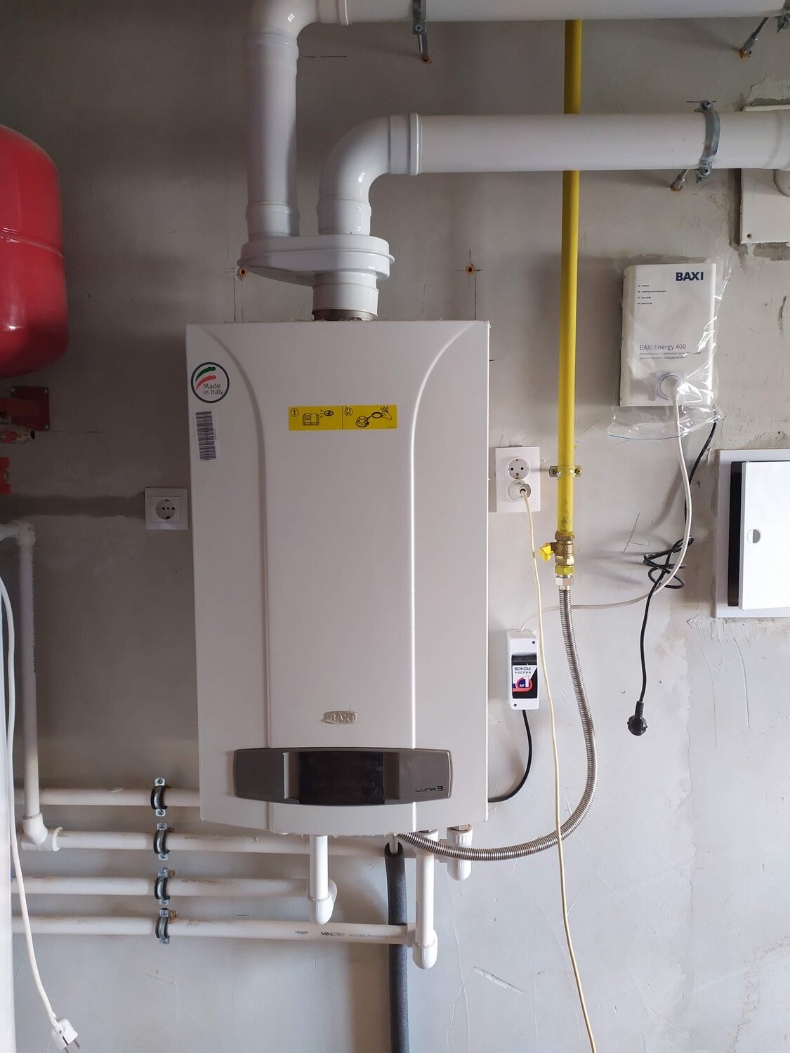 котел baxi 2 контурный газовый котел, обвязка газового котла бакси, газовый котёл, котел бакси 4s 18f обвязка полипропиленом, настенный газовый котел каскад