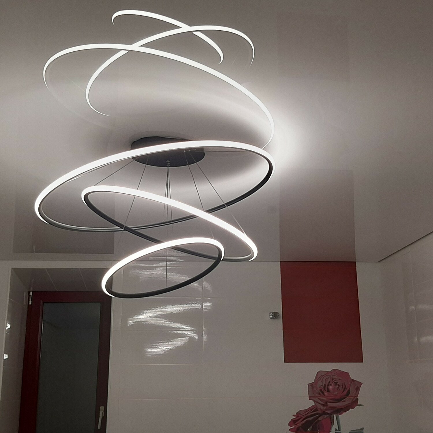 светодиодные люстры, люстра спиральная светодиодная, люстра led pendant light zg8313a, потолочные светодиодные люстры, люстра светодиодная люстра: φ800, кристаллы: 30*30 dw-8701