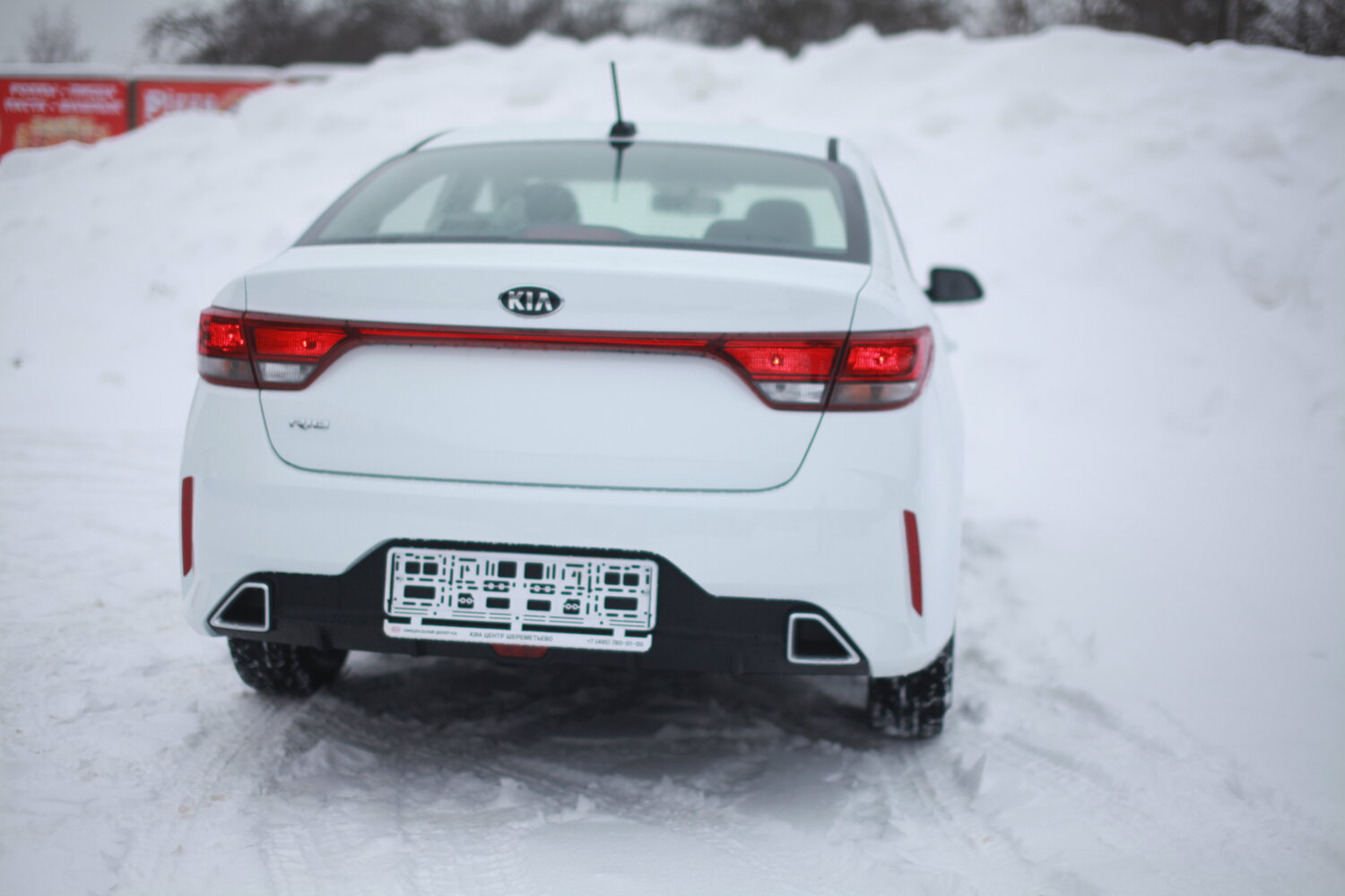 kia rio, kia rio 4 сзади, kia rio 2018 сзади, новая киа рио 2020 зад, kia rio 4