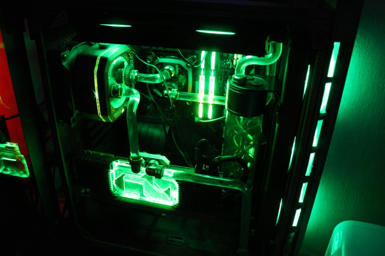 системный блок, системный блок игровой hyperpc m1 (ia1650 - 10), компьютер, компьютерная станция, компьютерное железо