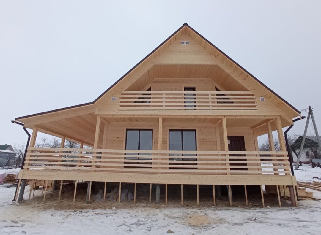 Строительство веранды к дому