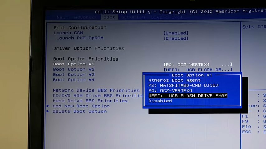 Установка Windows 64