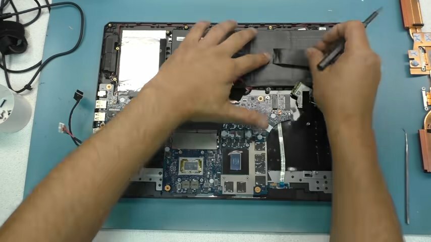 ноутбук, разборка, ноутбук acer aspire vn7-572g-554a, разобранный компьютер, разобранный ноутбук ноутбук acer aspire v3