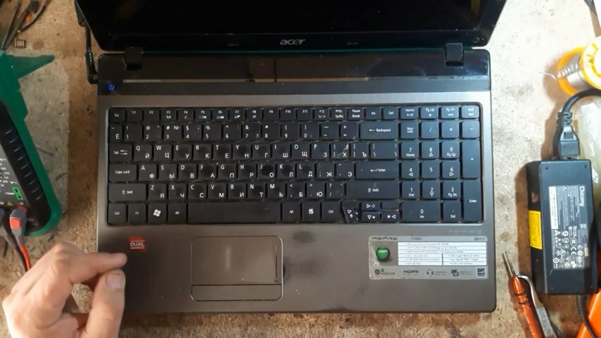 Не работает ноутбук HP (Ремонт)
