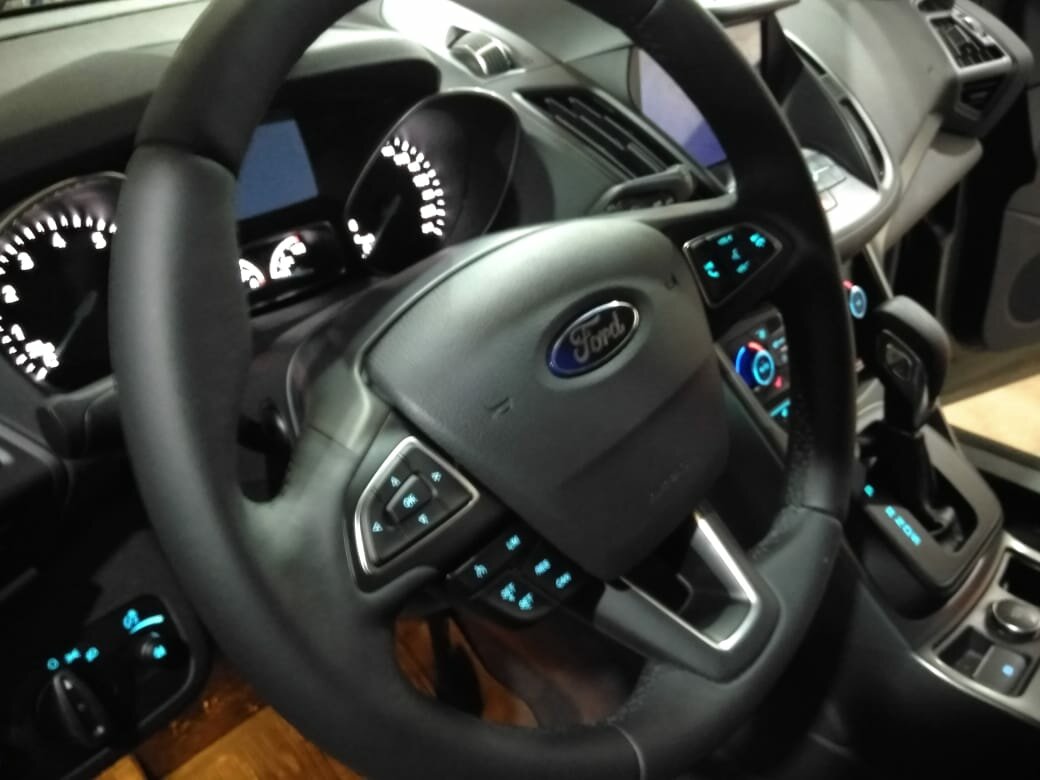 руль форд куга 2016г, руль фф3 рестайлинг, руль форд куга 2 рест st line, ford focus, ford kuga руль