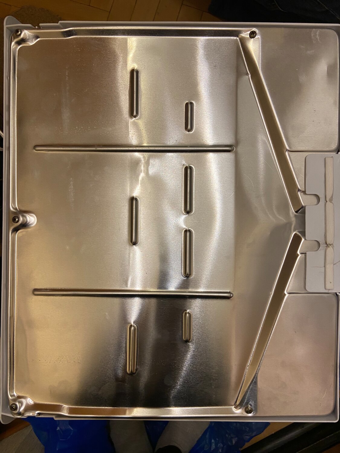 поддон изолятора каплепадения пластиковый indesit, stinol, ariston c00857012, морозильная камера индезит 167 заменить тен, бытовая техника, инструмент, холодильник