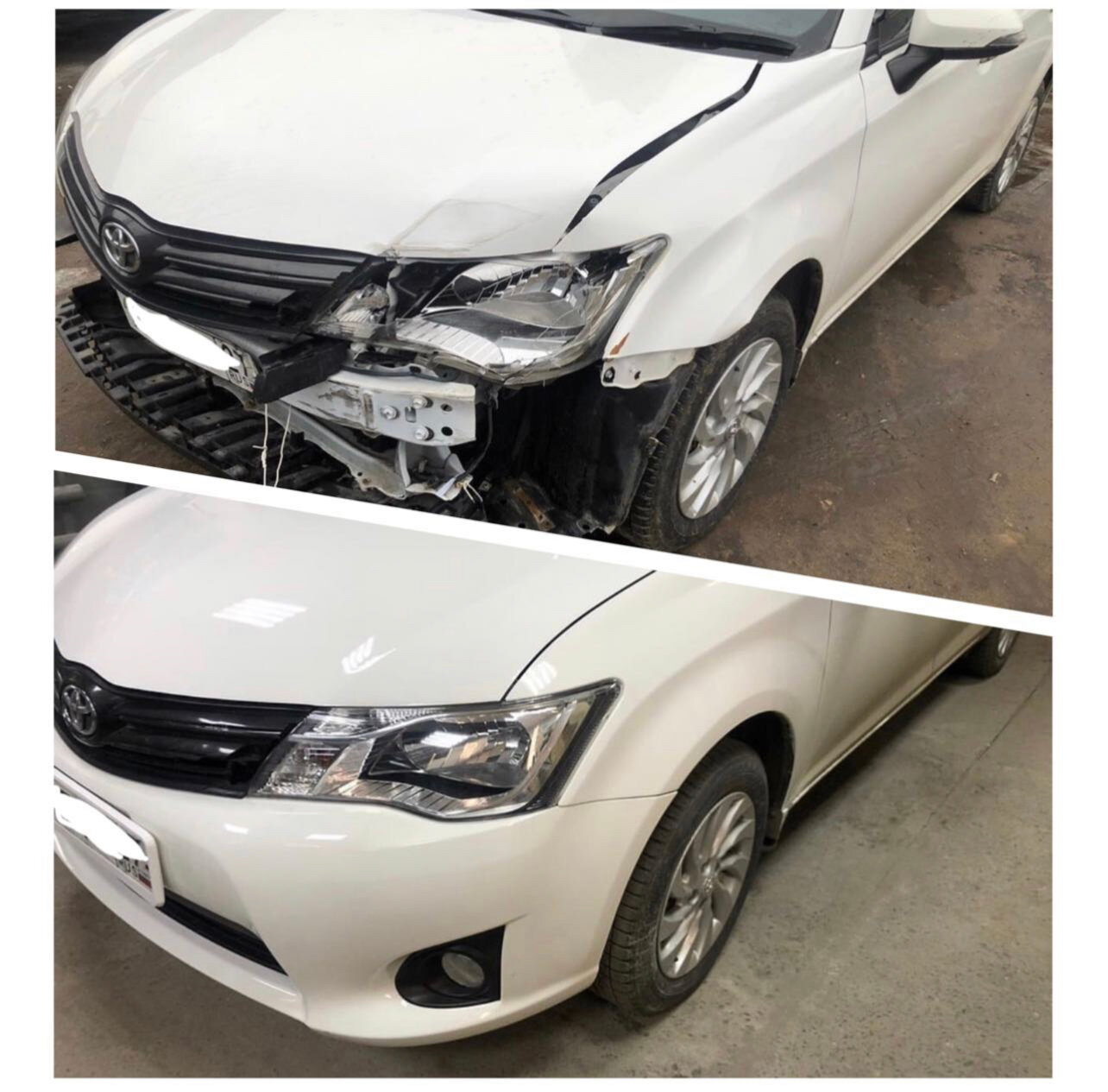 автомобиль, toyota corolla fielder 2013, машина до и после, реснички на фары для mitsubishi outlander 2012-, Citroen C-Elysee