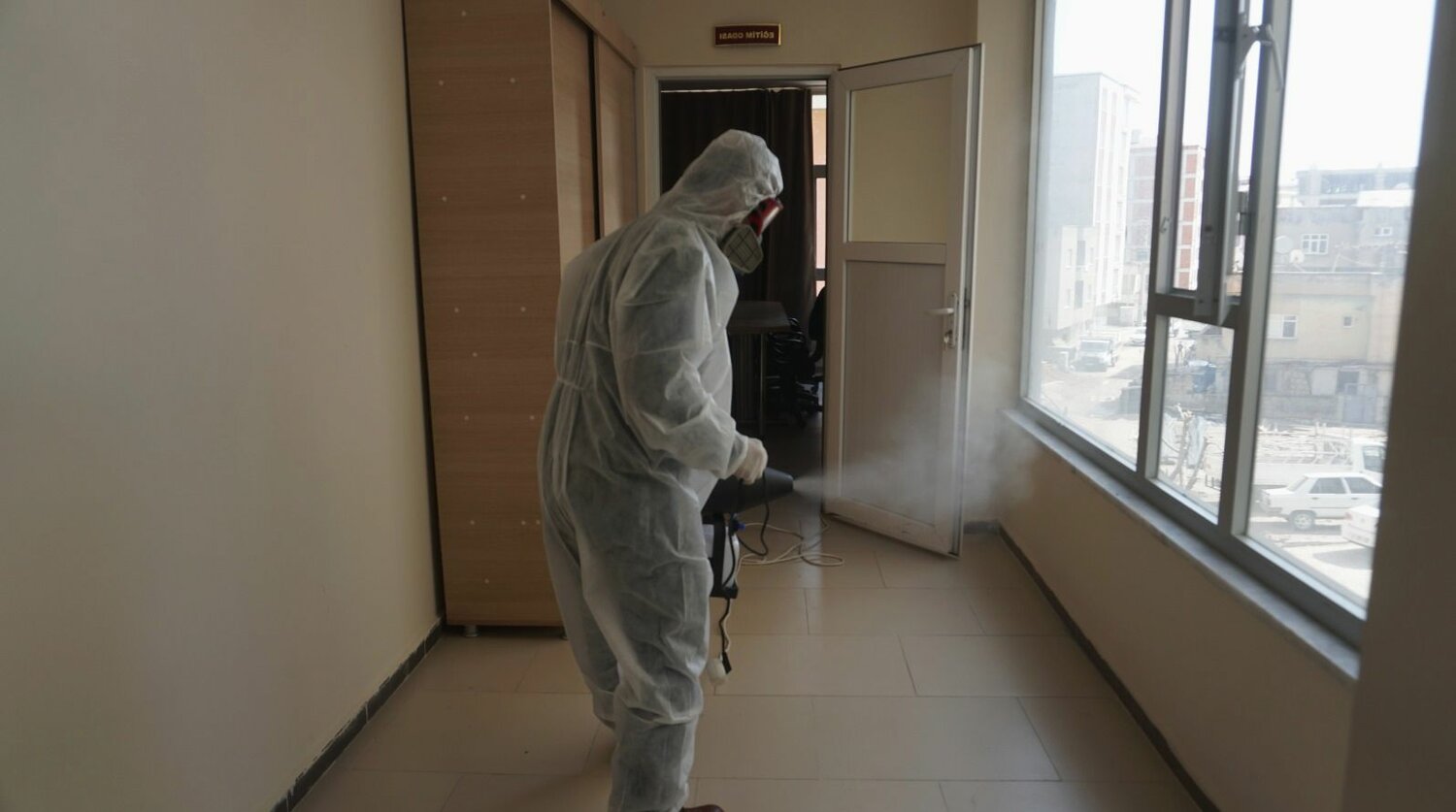 дезинфекция помещений екатеринбург, дезинфекция стен многоэтажных домов, дезинфекция, госпиталь, больница
