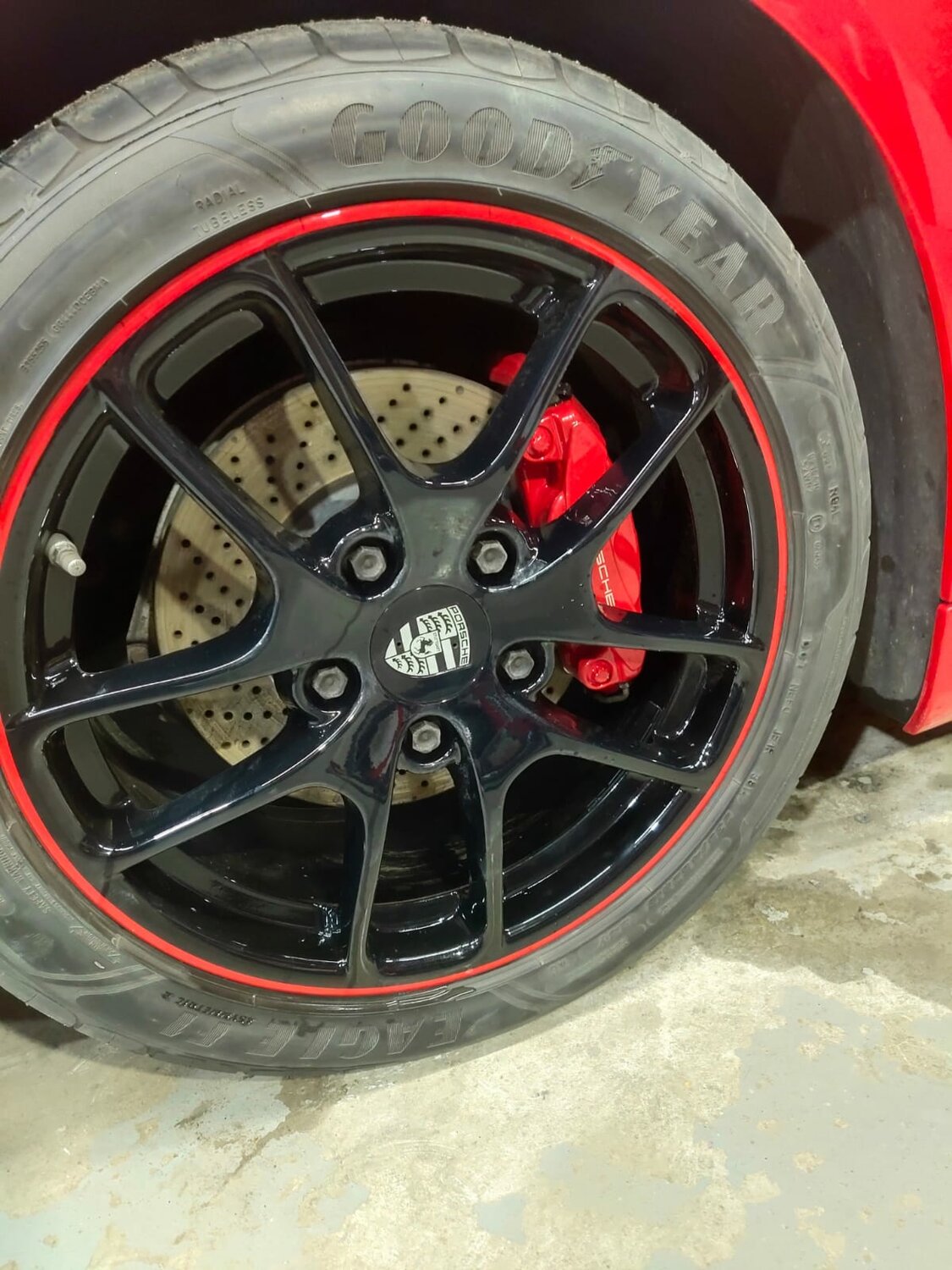 суппорта спарко, суппорта brabus, диски с шинами скайлайн, мазда 3 хэтчбек 2007 красные суппорта, Porsche Cayman II (981)