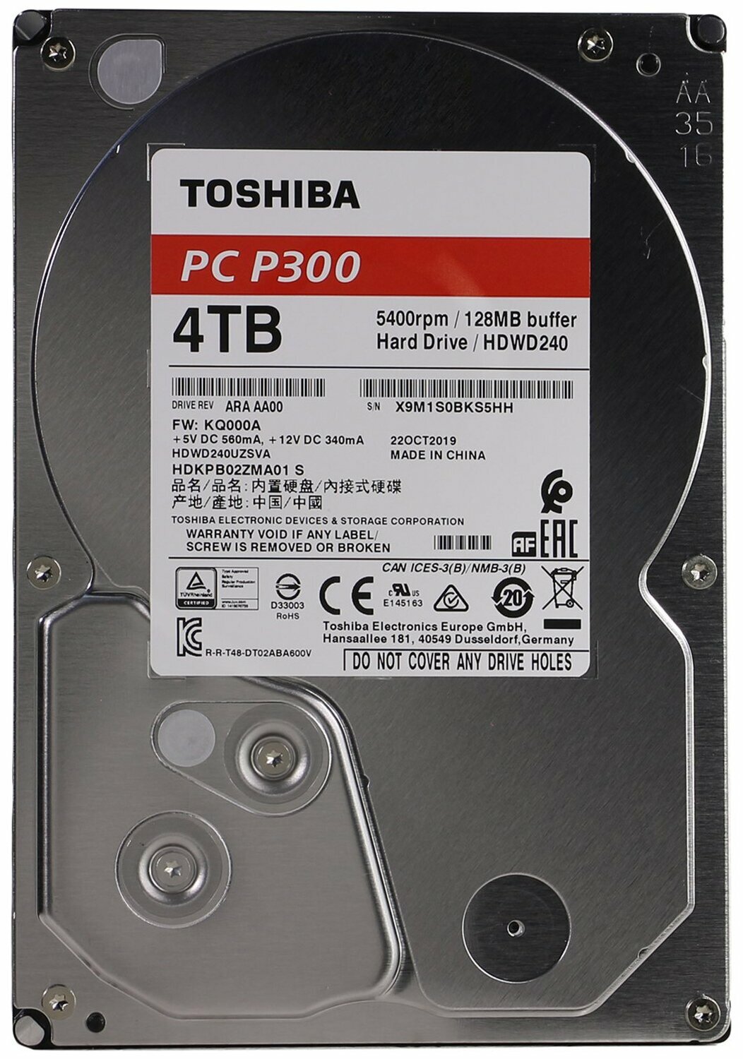 4tb toshiba p300 hdwd240uzsva, жесткий диск hdd, жесткий диск toshiba 2 tb hdwd120uzsva, 2 тб жесткий диск toshiba p300, жесткий диск - toshiba p300 hdwd110ezsta 1 тб