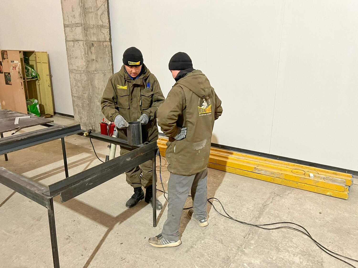 Монтаж системы холодоснабжения