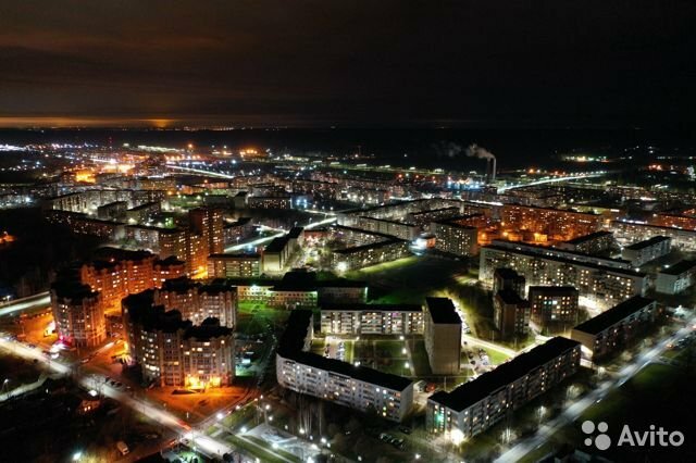 ночной мурманск сейчас, петрозаводск с птичьего полета, петрозаводск ночью, ночной вид, колпино ночной