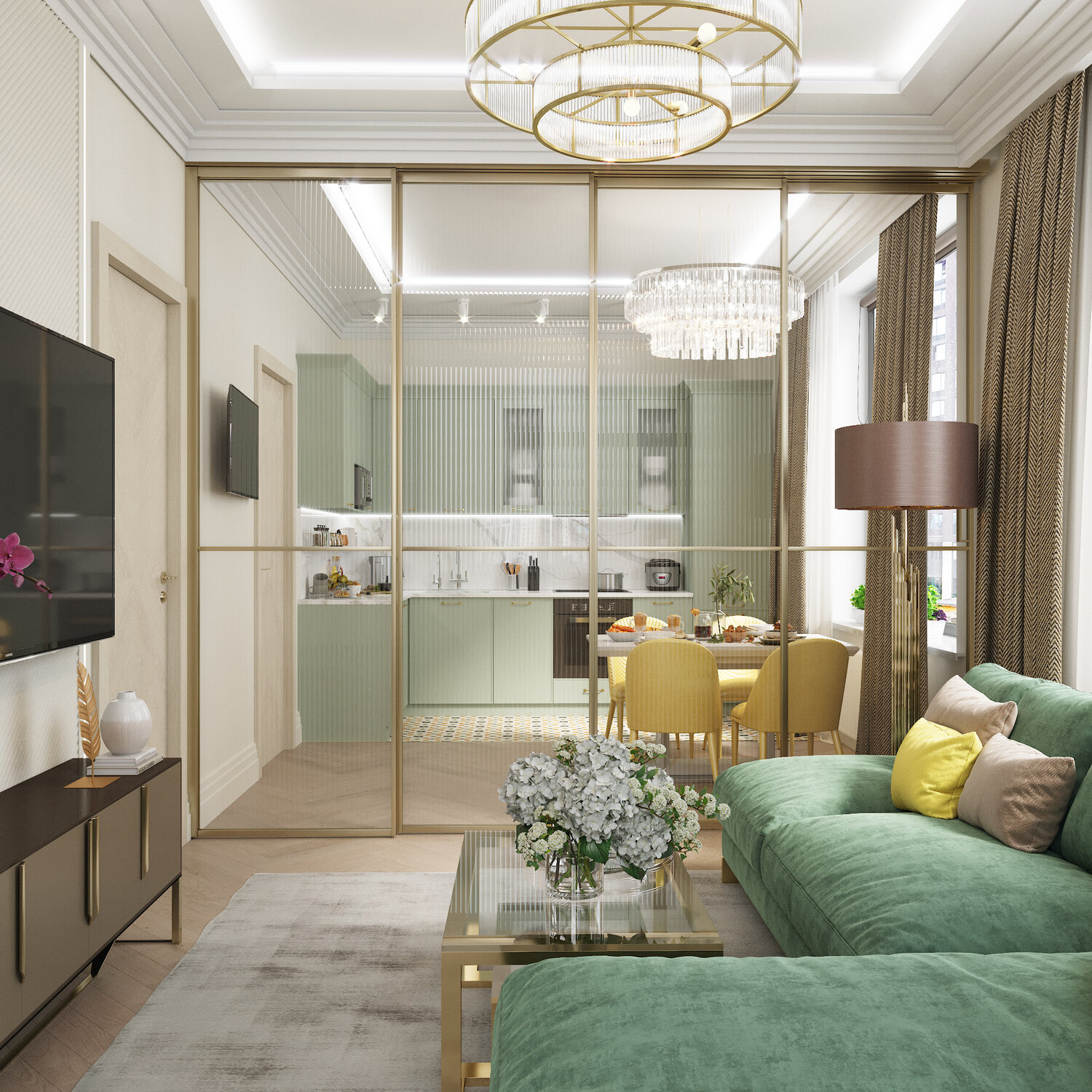 дизайн интерьера, гостиная в стиле неоклассика тараканова, гостиная в стиле неоклассика, интерьер квартиры, неоклассика с элементами арт деко