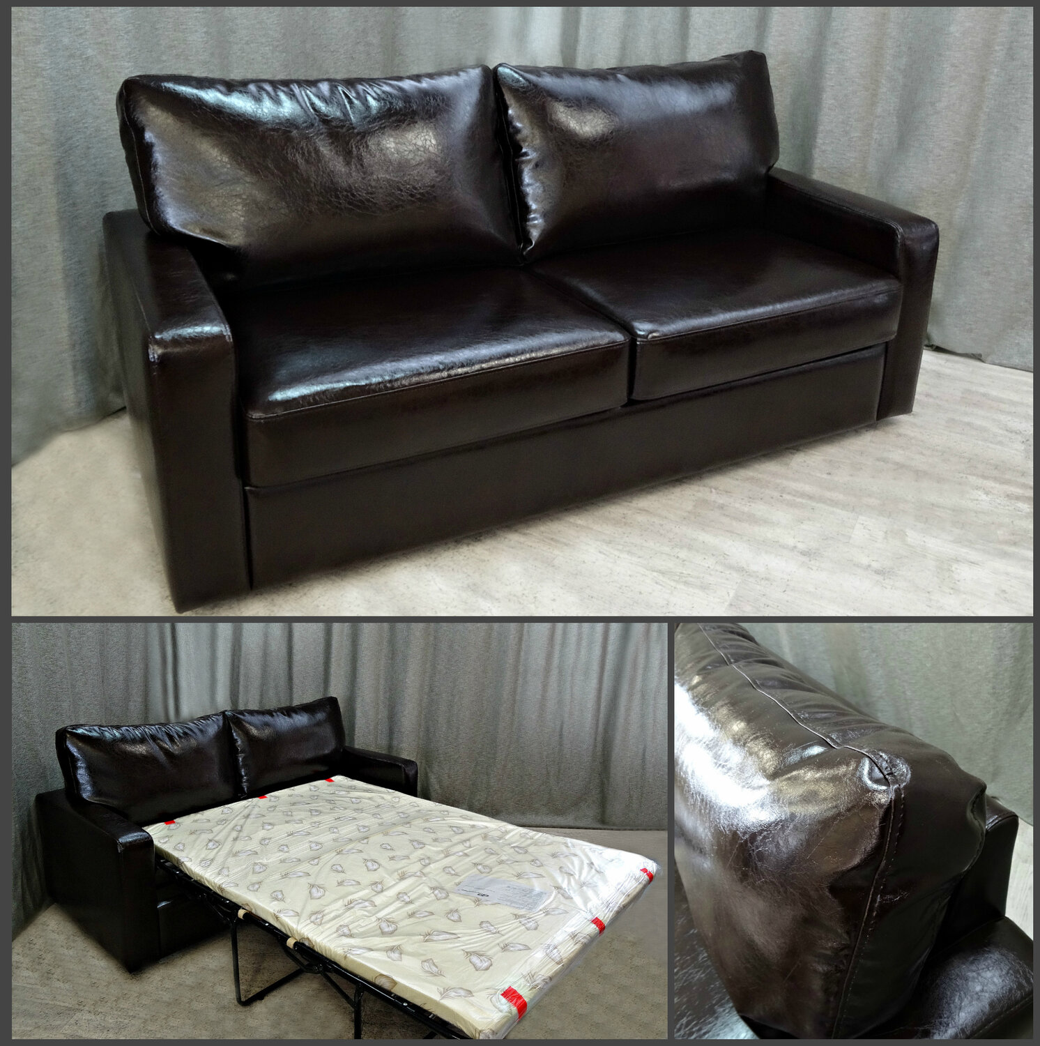 диван, диван ватсон 3-х местный экокожа, раскладной диван, диваны для дома, диван из натуральной кожи