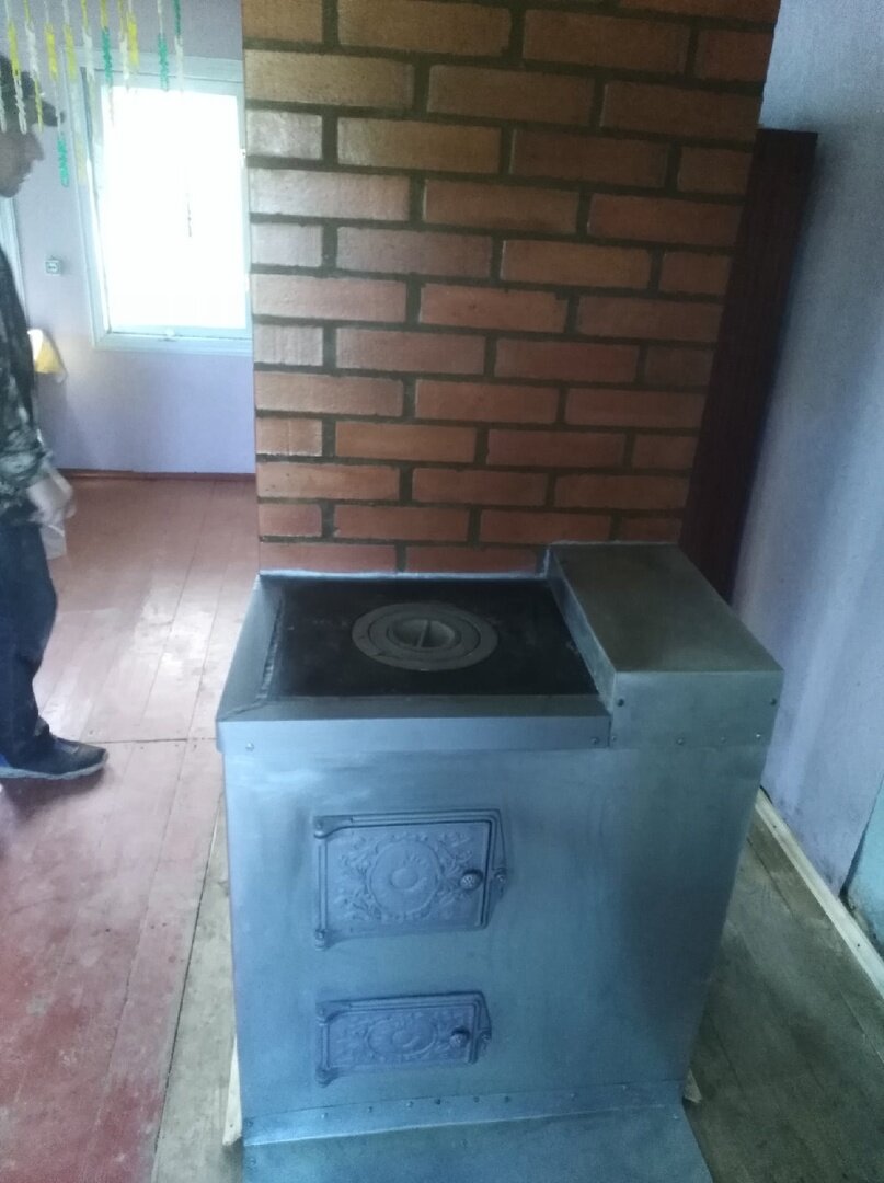 печь котел, котел б/у для печки, дровяная печь, котел огонек к 26/ печь, котел