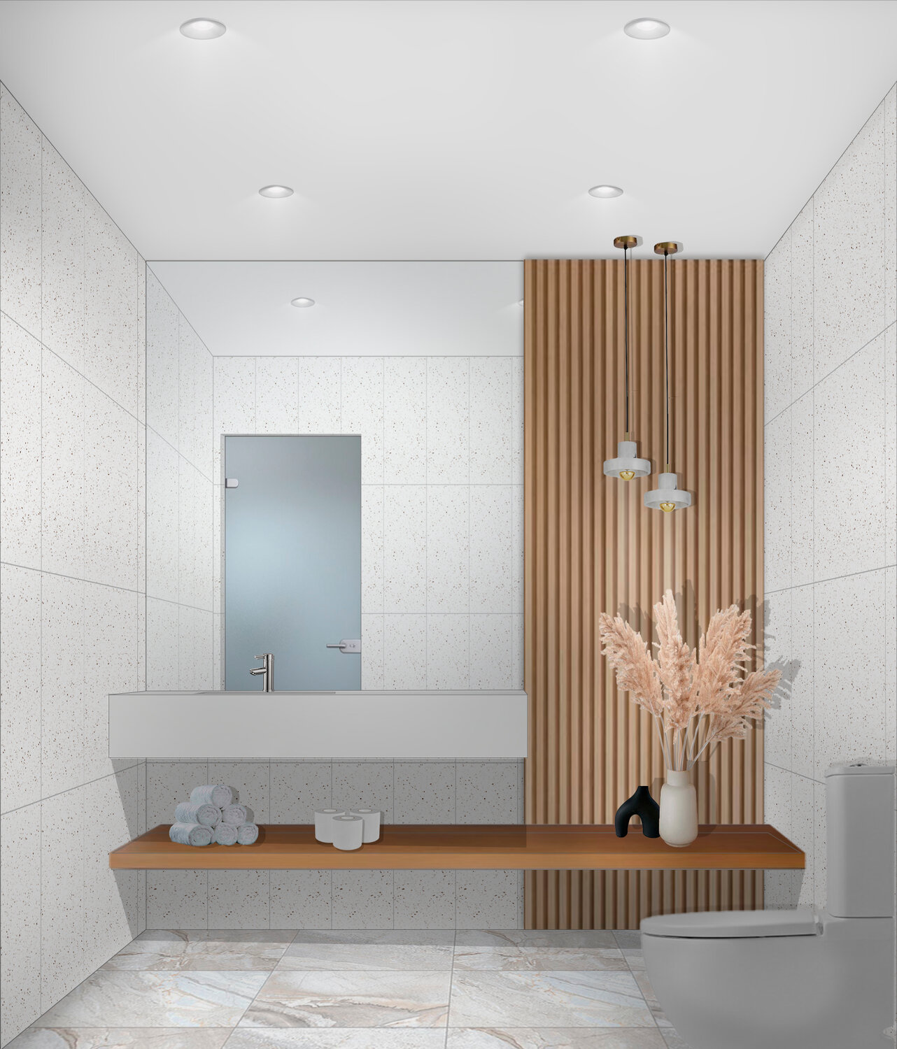 лаконичный дизайн ванной комнаты, ванная комната дизайн, ванная комната интерьер, ванная в стиле минимализм, квартира интерьер