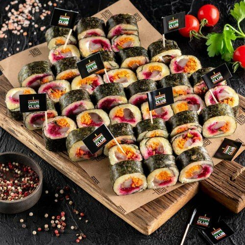 суши фьюжн, суши рязань япономама, сэт корейских роллов, ролл, суши и роллы