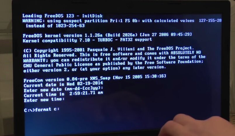 Установка OS Windows