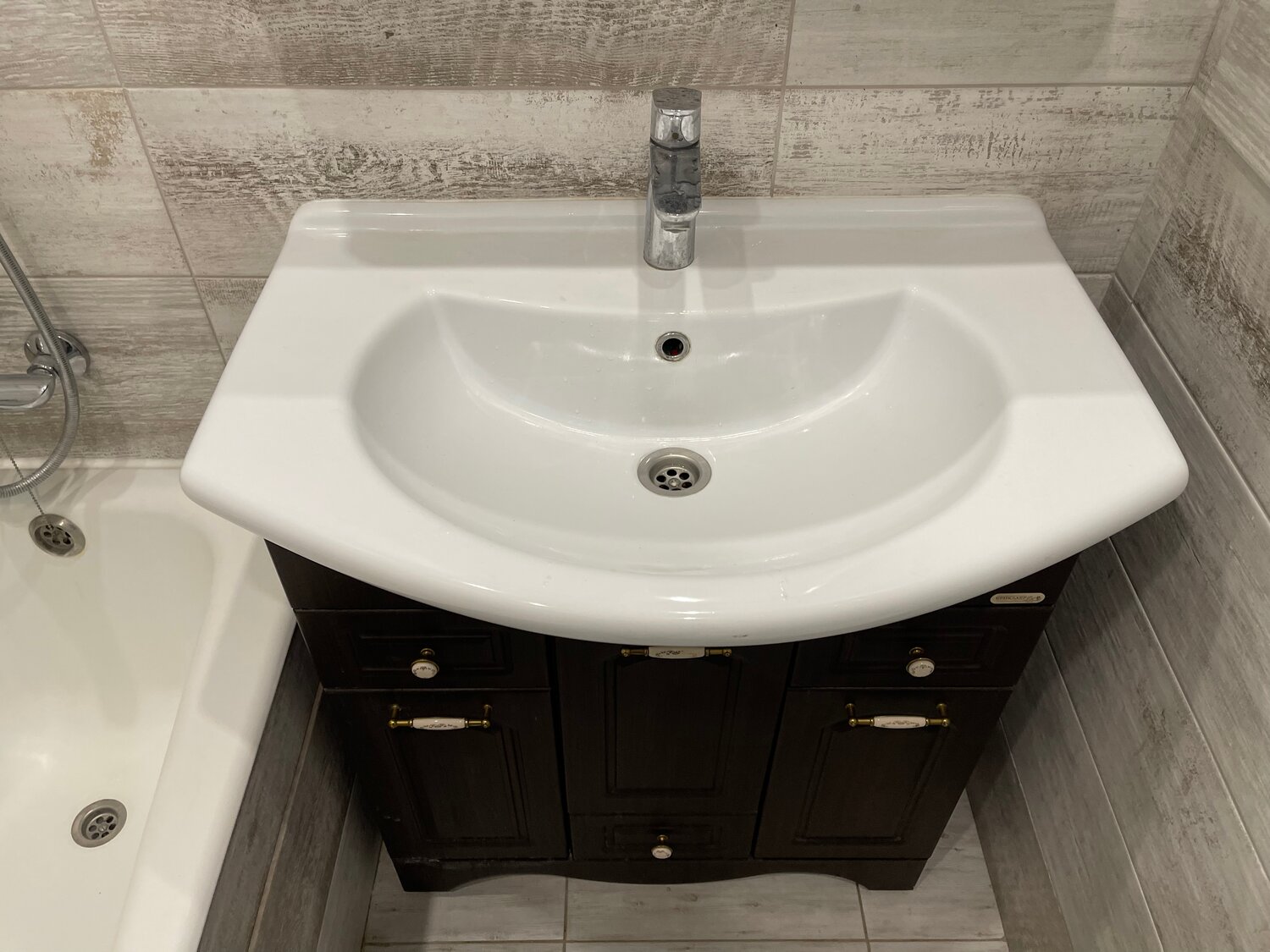 раковина кувшинка с тумбой для ванной 85, тумба под умывальник, раковина, тумба под раковину, раковина с тумбой для ванной в улан удэ