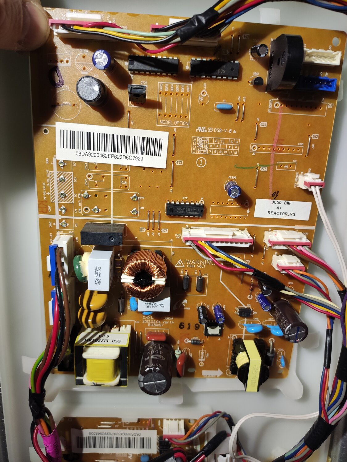 блок питание, электроника, блок питания lg eax64905001, плата питания, плата блока питания монитора iiyama