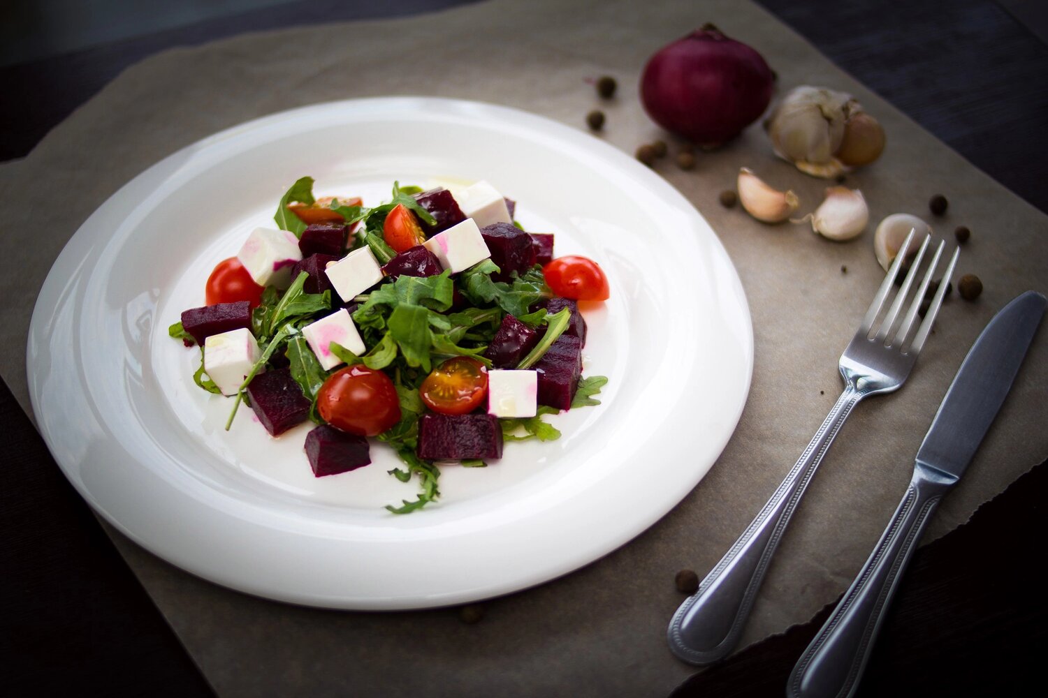 салат, салат со свеклой, салат из красной свеклы, постные салаты, вкусные салаты