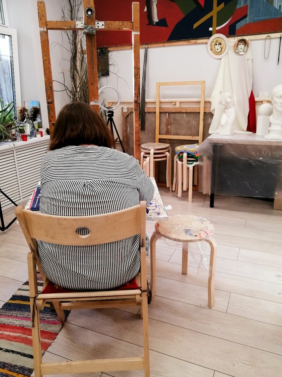 thomas nozkowski., интерьер, молодой художник, художник, живопись