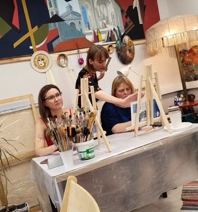 арт студия, творческие мастерские для женщин, творческая студия, творческая мастерская, художественная студия