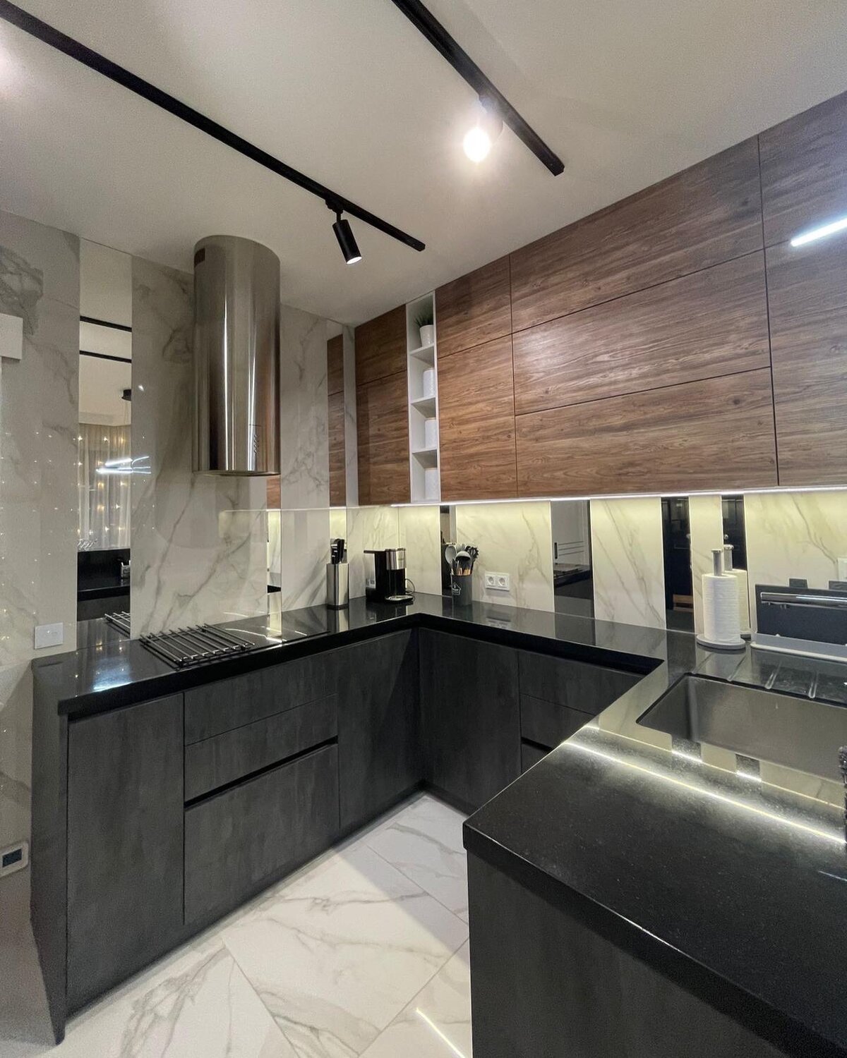 современные кухни дизайн, кухня в современном стиле, интерьер кухни, кухня дизайн интерьер, стильная кухня