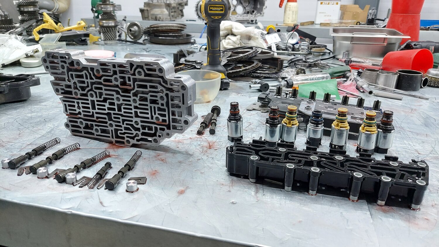 гидроблок акпп, гидроблок 6т30, гидроблок, акпп 6t30 блок соленоидов, гидроблок акпп 09g